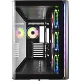 FSP M580, Tower-Gehäuse schwarz, Tempered Glass x 2