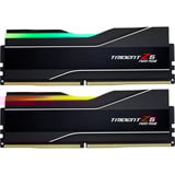 G.Skill DIMM 32 GB DDR5-6000 (2x 16 GB) Dual-Kit, Arbeitsspeicher schwarz, F5-6000J2636H16GX2-TZ5NR, Trident Z5 NEO RGB, AMD EXPO