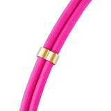 Intenso Handykette und Lade-/Datenkabel Cell Phone Charging Lanyard neon-pink, 1,65 Meter, USB-C, PD3.0 / QC4.0, Nylon
