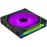 Lian Li UNI FAN SL-INF FLEX 120 Wireless, Gehäuselüfter schwarz, Reverse, 3er Pack mit Controller, 120 mm