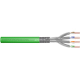 Digitus Professional Cat.8.2 S/FTP Verlegekabel simplex, Dca grün, 500 Meter Trommel