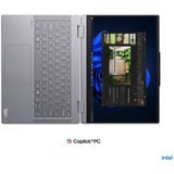 Lenovo ThinkBook 14 2-in-1 G6 (22AR0002GE), Notebook grau, Intel® Core™ Ultra 5 325, Intel® Graphics, 16 GB DDR5, 512 GB (512 GB SSD), Windows 11 Pro