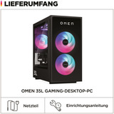OMEN 35L Gaming Desktop GT16-1277NG, Gaming-PC schwarz, ohne Betriebssystem