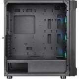 Thermaltake Versa T27 TG ARGB, Tower-Gehäuse schwarz, Tempered Glass