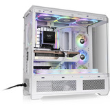 Thermaltake View 600 TG Snow White, Big-Tower-Gehäuse weiß, Tempered Glass