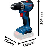 Bosch Akku-Bohrschrauber GSR18V-52 mit 2 Akkus 18 Volt 4.0 Ah und 2.0 Ah in L-BOXX Retail