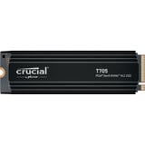 Crucial T705 2 TB, SSD schwarz, PCIe 5.0 x4, NVMe 2.0, M.2 2280, inkl. Aluminium Kühlkörper