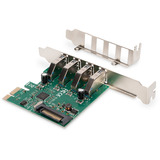 Digitus 4-Port USB 3.0 PCIe, Schnittstellenkarte 