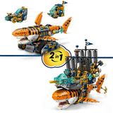 LEGO 71515 DREAMZzz Tigerhai-Fahrzeug, Konstruktionsspielzeug 