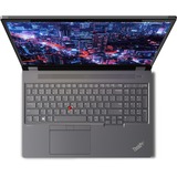 Lenovo ThinkPad P16 G2 (21FA005CGE), Notebook grau/schwarz, Intel® Core™ i9-13980HX, NVIDIA RTX 2000, 64 GB DDR5, 1 TB (1 TB SSD), Windows 11 Pro