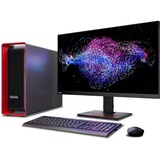 Lenovo ThinkStation P8 (30HH0011GE), PC-System schwarz/rot, Windows 11 Pro