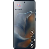 Motorola edge 60 512GB, Handy Gibraltar Sea, Android, Finish mit Canvas-Optik, 12 GB
