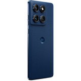 Motorola edge 60 512GB, Handy Gibraltar Sea, Android, Finish mit Canvas-Optik, 12 GB