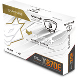 SAPPHIRE NITRO+ X870EA WIFI7 Phantom Link Polar, Mainboard weiß/schwarz