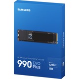 Samsung 990 EVO Plus 1 TB, SSD PCIe 4.0 x4 / 5.0 x2, NVMe 2, M.2 2280, intern