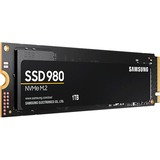 Samsung SSD 980 1 TB PCIe 3.0 x4, NVMe 1.4, M.2 2280, intern
