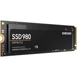 Samsung SSD 980 1 TB PCIe 3.0 x4, NVMe 1.4, M.2 2280, intern