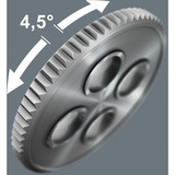 Wera 8100 SA 13 Zyklop Comfort Knarrensatz, 1/4", Werkzeug-Set schwarz/grün, 15-teilig, Comfort-Knarre mit Umschalthebel