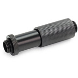Alphacool ES D-Plug 41-69mm G1/4 AG auf G1/4 AG, Verbindung schwarz (matt)