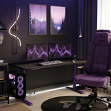 Arozzi Nova 24T1K200, Gaming-Monitor 61 cm (23.8 Zoll), lila, FullHD, IPS, HDMI, DP, Adaptive-Sync, HDR, 200Hz Panel