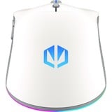 ENDORFY Gem Plus Wireless Onyx White, Gaming-Maus weiß/grau
