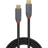 Lindy USB 3.2 Typ C Kabel, 5A PD, Anthra Line grau, 2m