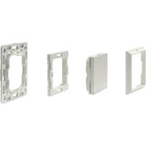 Shelly Adapter Gira & Merten, für Blu Wall Switch 4 Wandtaster Elfenbein