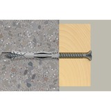 fischer Spreizdübel SX Plus 6x50 K hellgrau, 10 Stück