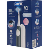 Braun Oral-B iO Series 2 mit Reiseetui Forest Green, Elektrische Zahnbürste dunkelgrün/weiß