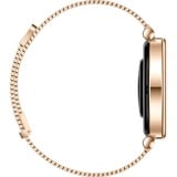 Huawei Watch GT4 41mm (Aurora-B19M), Smartwatch gold/weiß, goldenes Milanese-Armband