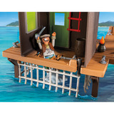 PLAYMOBIL 71792 Pirates Piratenhafen mit Seeräuber-Gefängnis, Konstruktionsspielzeug 