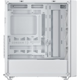 Corsair 3200D RS , Tower-Gehäuse weiß, Tempered Glass 