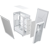 Corsair 3200D RS , Tower-Gehäuse weiß, Tempered Glass 
