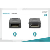 Digitus Adapter HDMI > HDMI schwarz, UHD 4K@60Hz