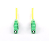 Digitus Glasfaser-Simplex-Patchkabel, Singlemode, LC/APC - LC/APC gelb, 1 Meter