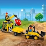 LEGO 60252 City Bagger auf der Baustelle, Konstruktionsspielzeug 