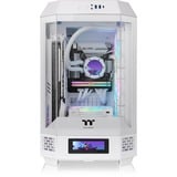 Thermaltake The Tower 250 Snow White, Tower-Gehäuse weiß, Tempered Glass