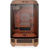 Thermaltake The Tower 300 Gravel Sand, Tower-Gehäuse braun, Tempered Glass