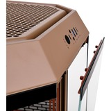 Thermaltake The Tower 300 Gravel Sand, Tower-Gehäuse braun, Tempered Glass