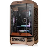 Thermaltake The Tower 300 Gravel Sand, Tower-Gehäuse braun, Tempered Glass