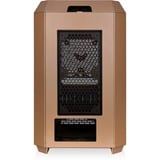 Thermaltake The Tower 300 Gravel Sand, Tower-Gehäuse braun, Tempered Glass