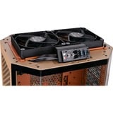 Thermaltake The Tower 300 Gravel Sand, Tower-Gehäuse braun, Tempered Glass