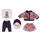 ZAPF Creation BABY born® Glam-Outfit 43cm , Puppenzubehör 