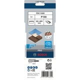 Bosch PRO X440 Schleifband, 60x400mm, K100 3 Stück