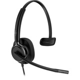 HP Poly Mission 415 Mono-USB-Headset (kabelgebunden) BULK schwarz, USB Type-C und Type-A, Kunstleder-Ohrpolster (Oberflächenmaterial)