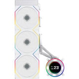 Lian Li HydroShift II LCD-C 360TL, Wasserkühlung weiß