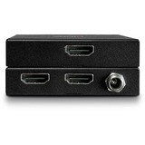 Lindy HDMI & IR Extender, HDMI Verlängerung schwarz, 50m, Cat.6, 18G 