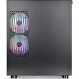 Thermaltake View 170 TG ARGB Black, Tower-Gehäuse schwarz, Tempered Glass x 2