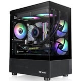 Thermaltake View 170 TG ARGB Black, Tower-Gehäuse schwarz, Tempered Glass x 2