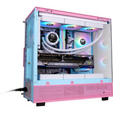 Thermaltake View 270 Plus TG ARGB Bubble Pink, Tower-Gehäuse rosa, Tempered Glass x 2